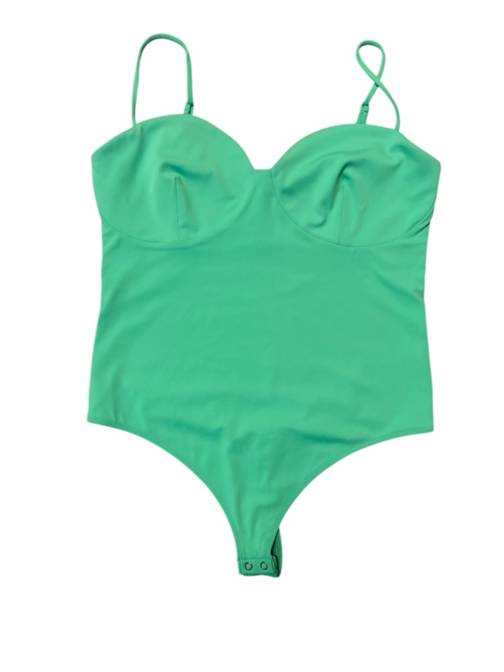Express Girls' Mint Green One-Piece Bodysuit with Adjustable Straps